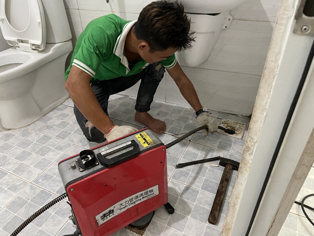 thông cống nghẹt tại bến tre