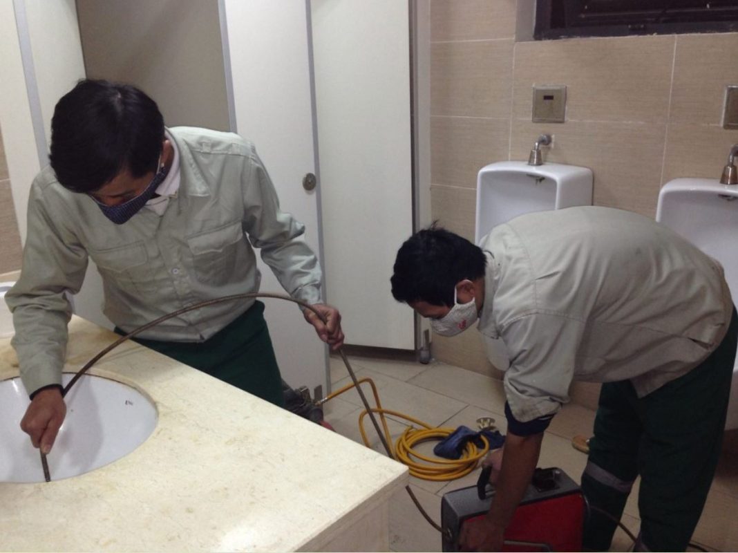 thông tắc cống tại Ba Đình