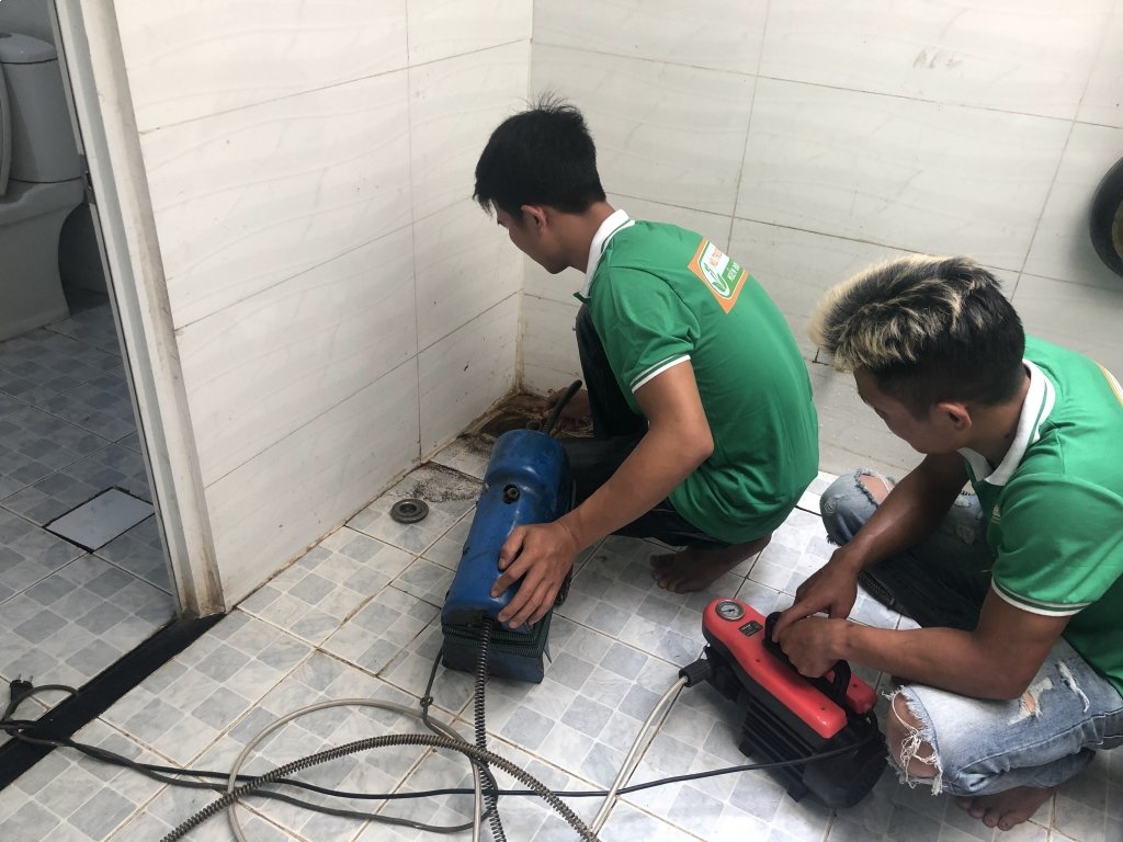 Thông tắc cống tại Nam Từ Liêm