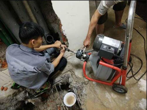 thông tắc cống tại phường vĩnh tuy