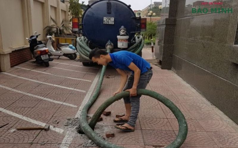 Hút Bể  Phốt Tại Huyện Thạch Thất