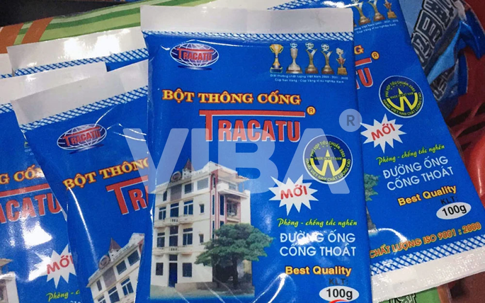 bột thông tắc cống nghẹt