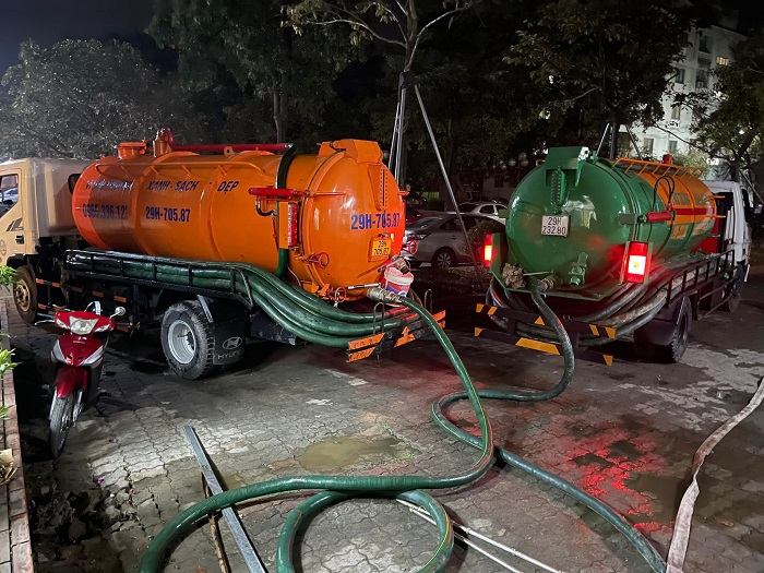 Hút Bể Phốt Tại Long Biên 24h