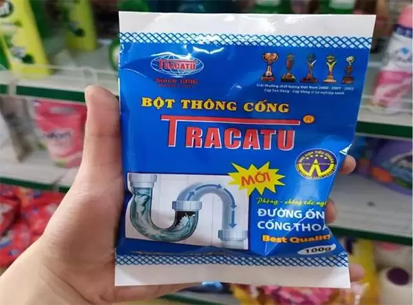 bột thông cầu cống nghẹt