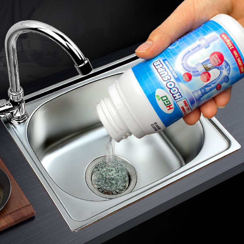 cách thông tắc bồn rửa bát bằng baking soda đơn giản hiệu quả