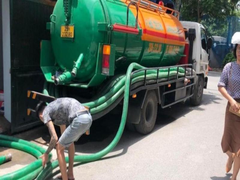 Hút Bể Phốt Tại Long Biên Giá Rẻ