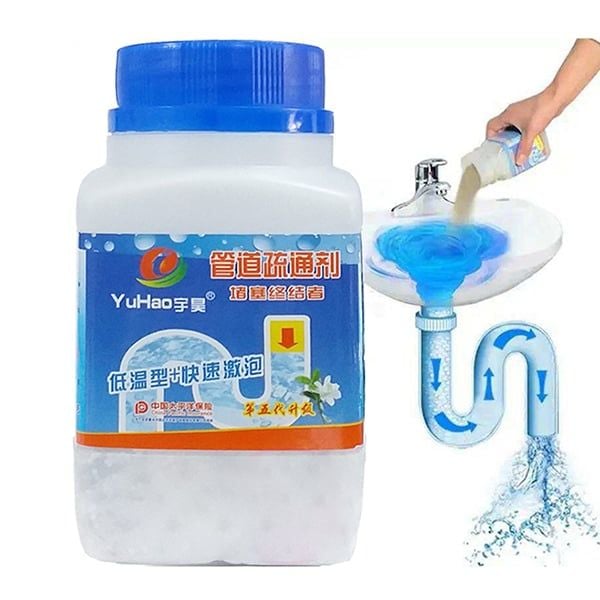 bột thông bồn rửa bát