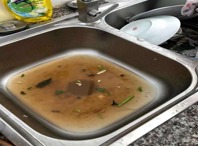 dịch vụ sửa ống thoát nước bồn rửa bát bị nghẹt