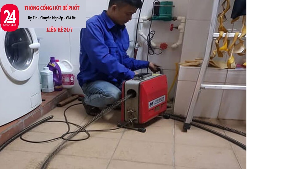 Thông cống nghẹt phường Bình Lợi Trung