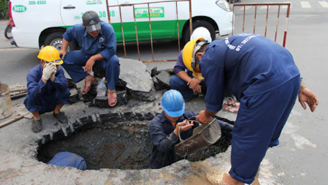 dịch vụ thông cống nghẹt cho nhà cao tầng