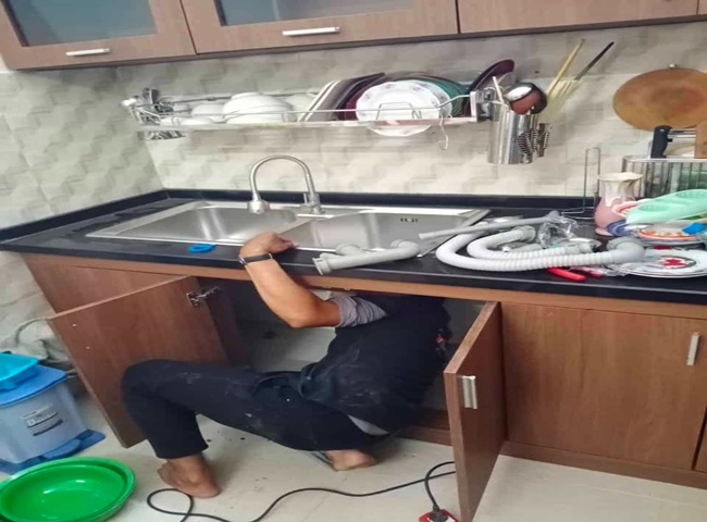 Dịch Vụ thông bồn rửa chén bình dương giá rẻ