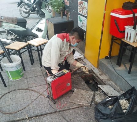 Thông Tắc Cống Tại Hoàng Mai