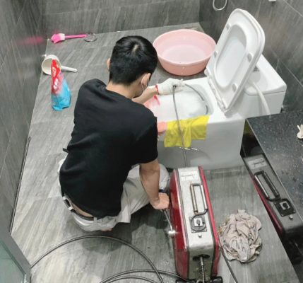 thông cống nghẹt phú giáo