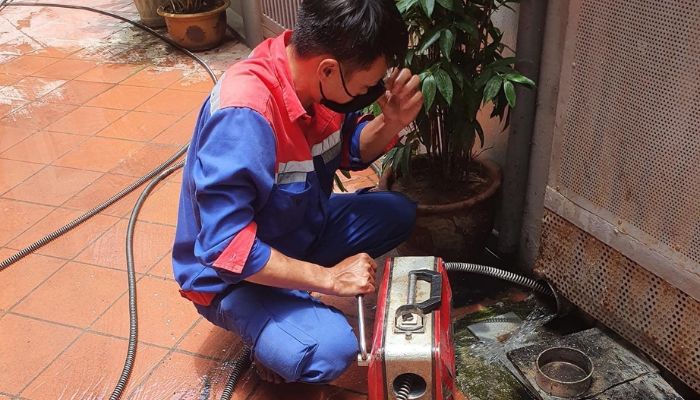 Thông cống nghẹt Bàu Bàng