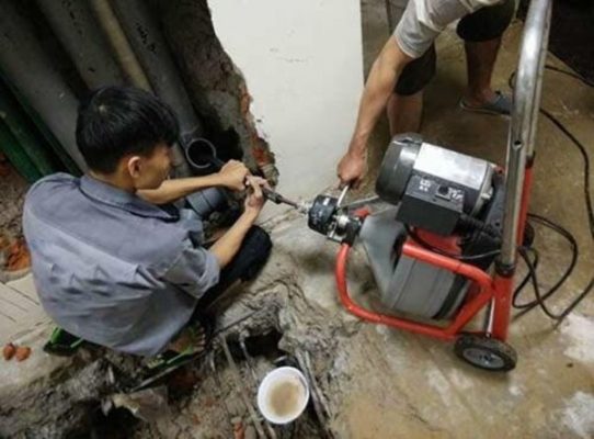 thông cống nghẹt bạc liêu