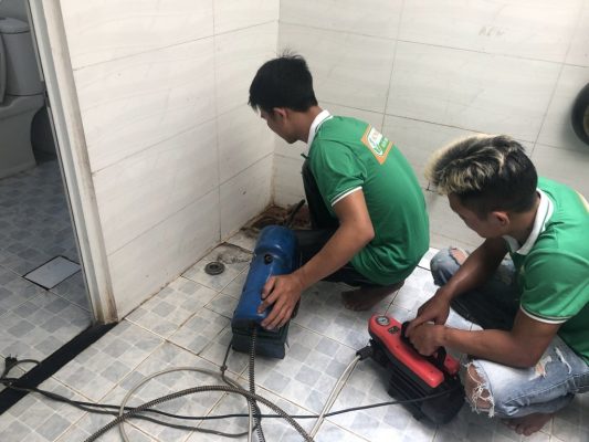 Thông tắc cống tại Nam Từ Liêm