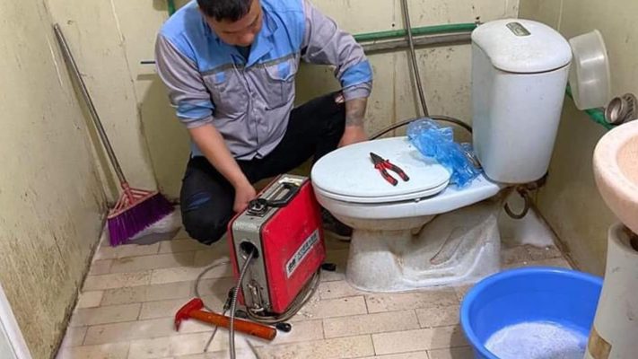 thông cống nghẹt Bình Định