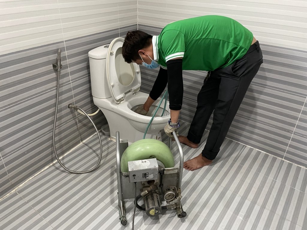 dịch vụ thông cống nghẹt Hà Tiên