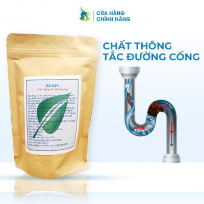 bột thông bồn rửa bát