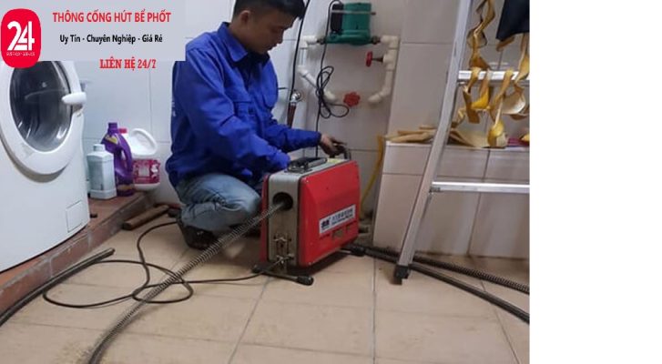 Thông cống nghẹt phường Bình Lợi Trung