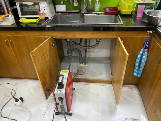 Thông Bồn Rửa Chén Củ Chi