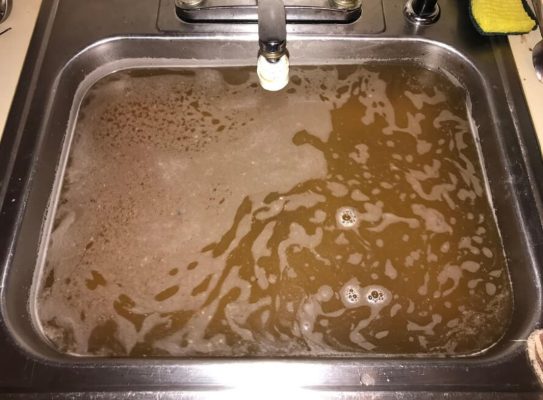 thông tắc chậu rửa bát tại hà đông