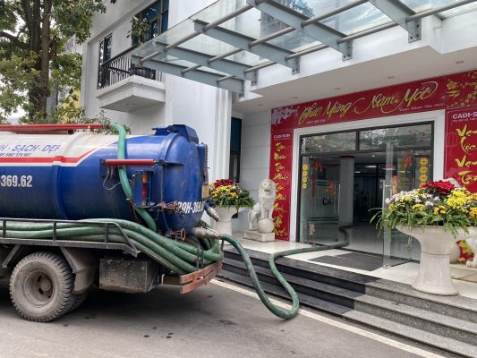 hút bể phốt hải phòng