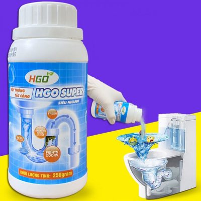 bột thông bồn rửa bát