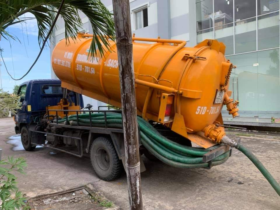 Dịch vụ hút bể phốt tại Hồng Bàng hoạt động 24/24 nhanh chóng