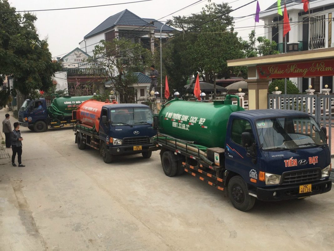 Đội thợ hút hầm cầu quận Thốt Nốt 24/24