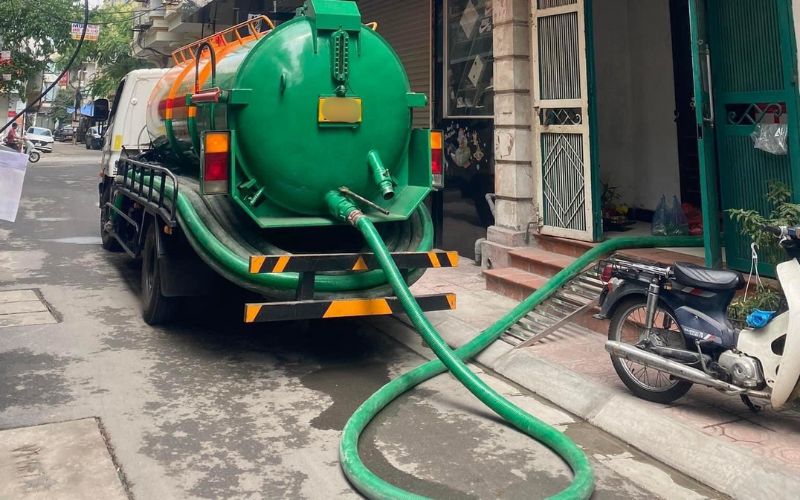 Dịch vụ hút hầm cầu quận Ô Môn giá rẻ chuyên nghiệp