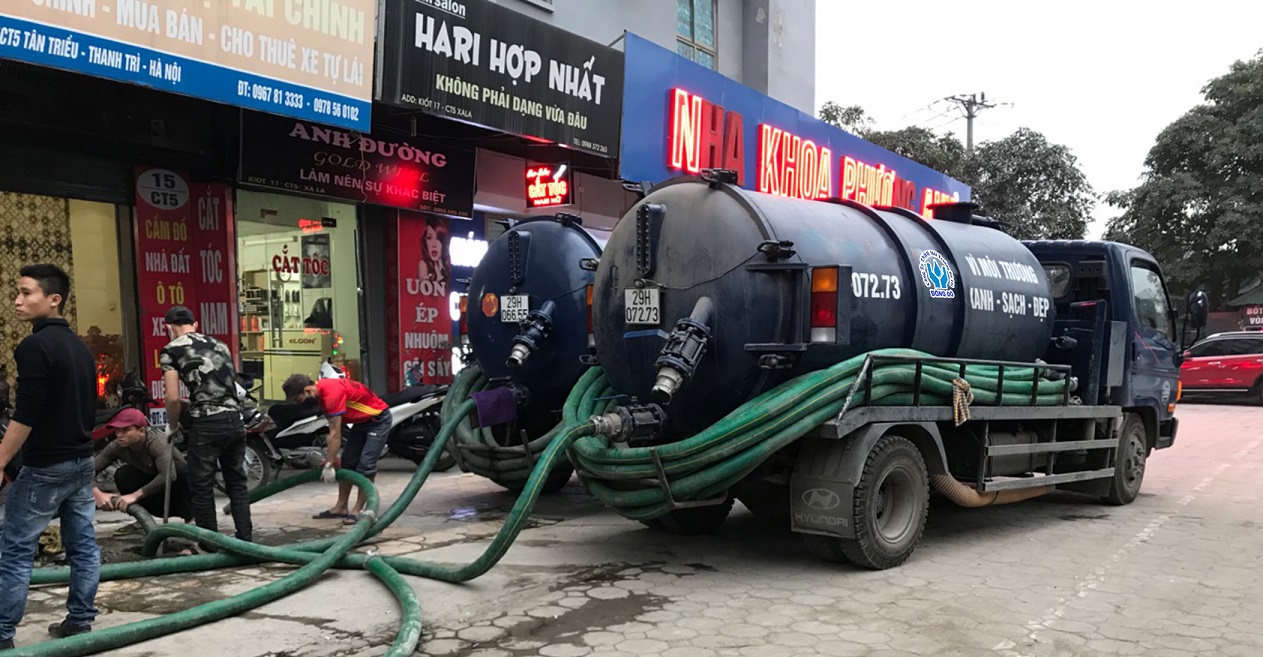 Dịch vụ hút hầm cầu Quận Ô Môn
