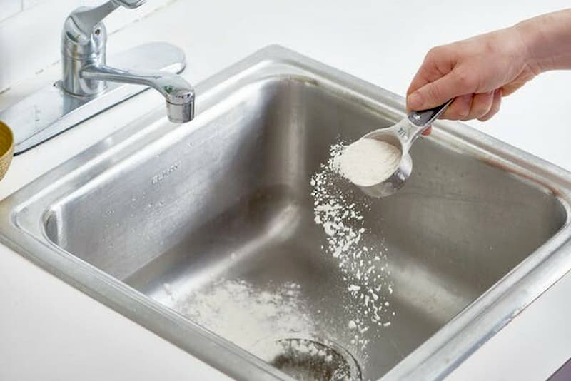 thông tắc chậu rửa bát inox