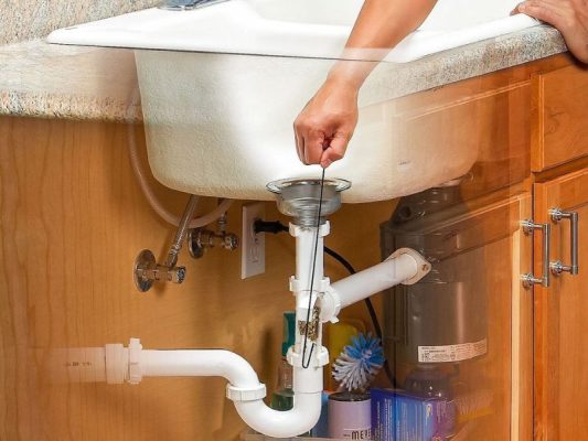 Thông Tắc Chậu Rửa Bát Bị Đầy Mỡ