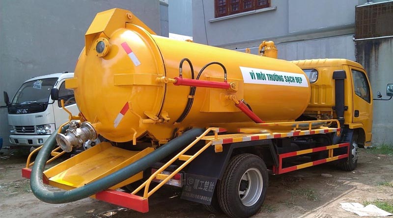 hút bể phốt tại tân mai