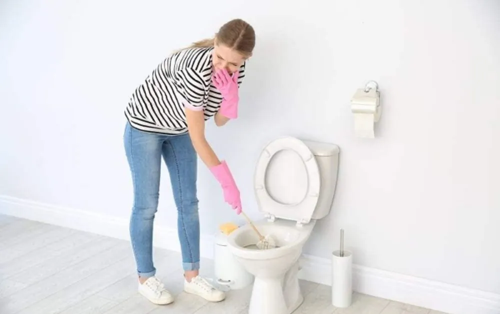 khử bồn cầu có mùi hôi sao cho hiệu quả