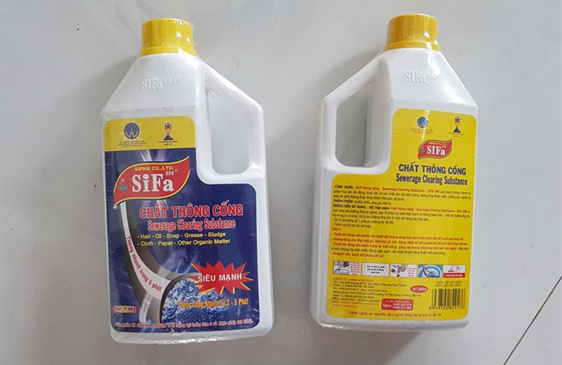 Có nên dùng hóa chất thông cống không