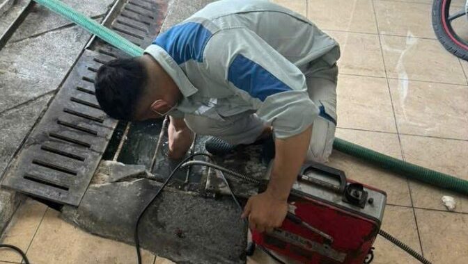 thông tắc cống tại chung cư